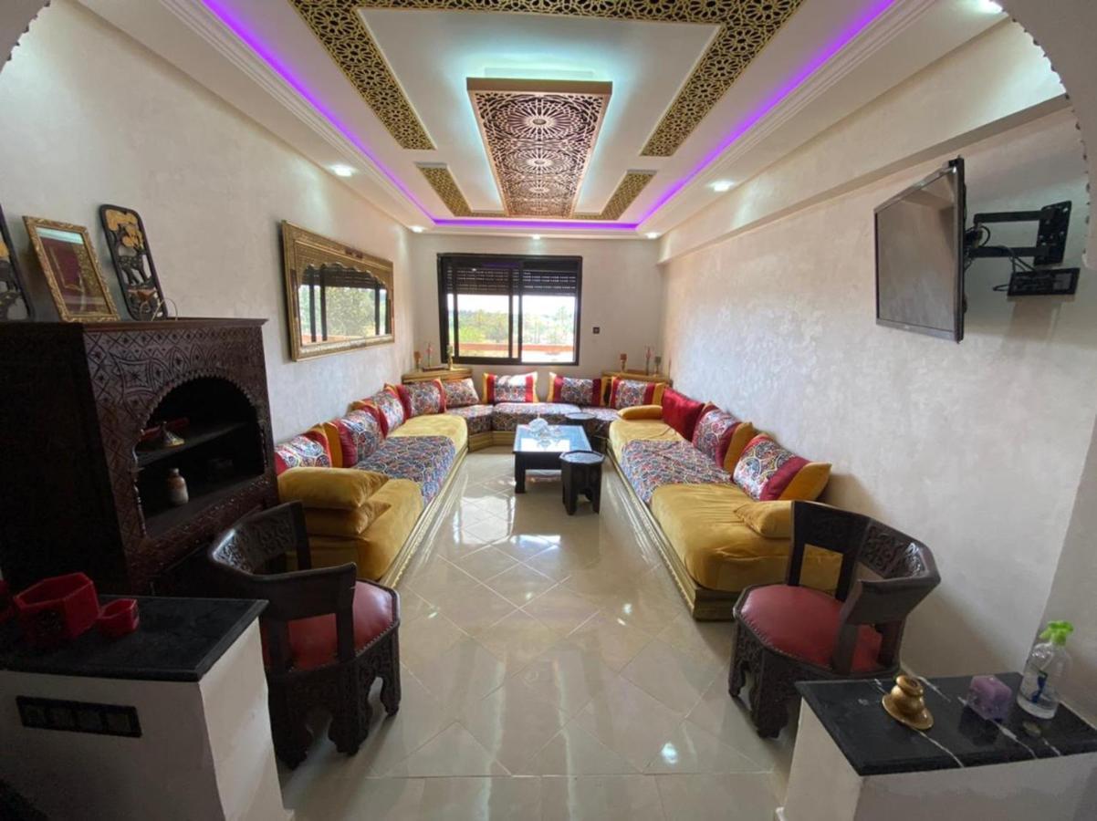 Charmant Logement Avec Parking Residenciel Sans Piscine Apartment Marrakesh Exterior photo